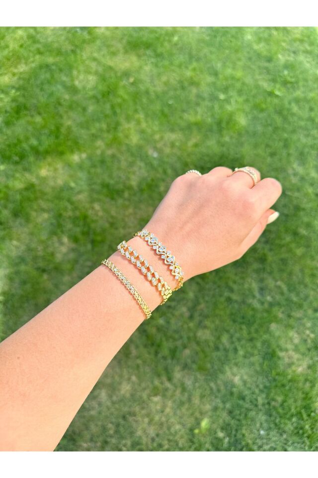 Xuping Zirkon Taşlı Gurmet Bileklik