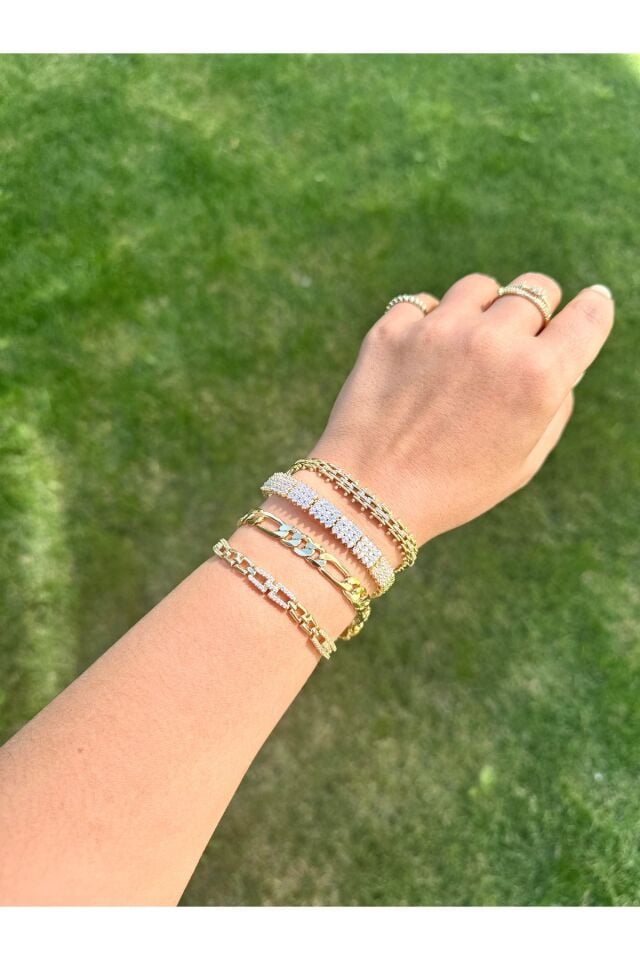 Xuping Zirkon Taş Detaylı Bileklik