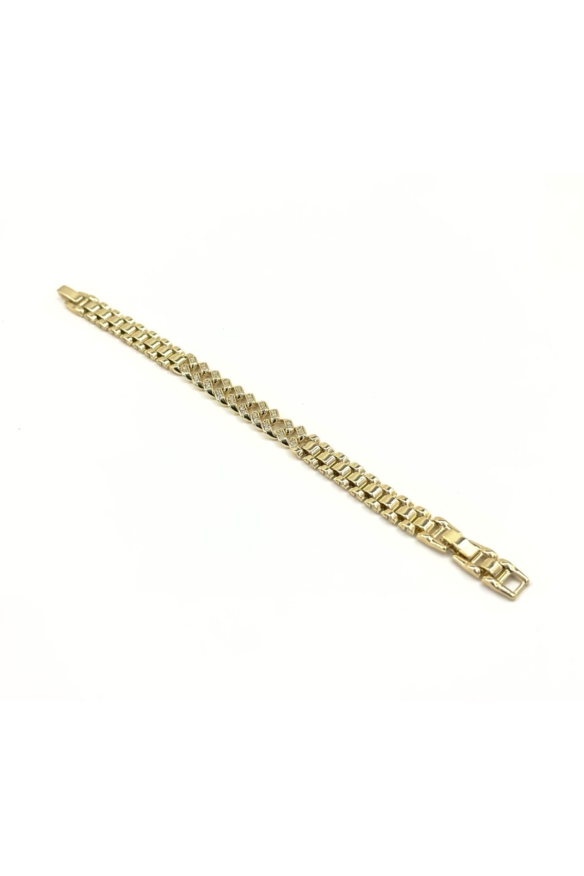 Xuping Zirkon Taşlı Gurmet Bileklik Altın - 17 Cm