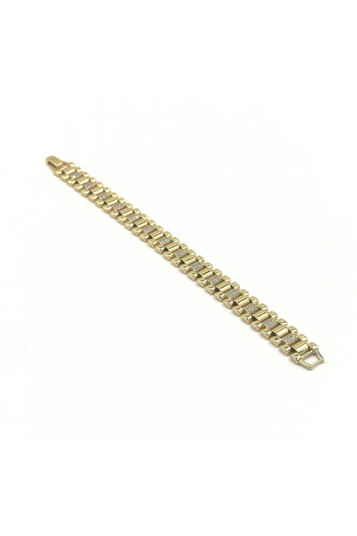 Xuping Zirkon Taşlı RLX Bileklik Altın - 19 Cm