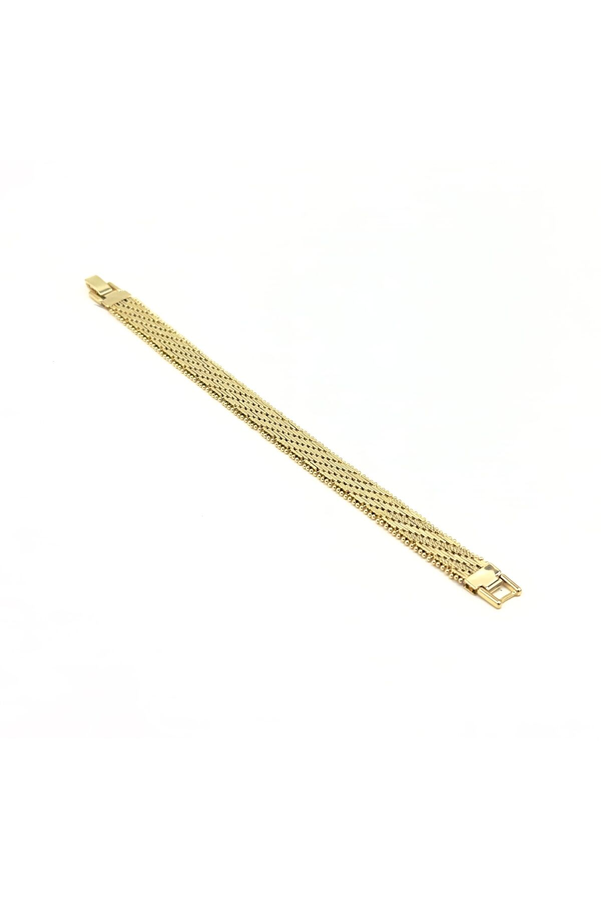 Xuping Kuyumcu Modeli Hasır Bileklik Altın - 19 Cm
